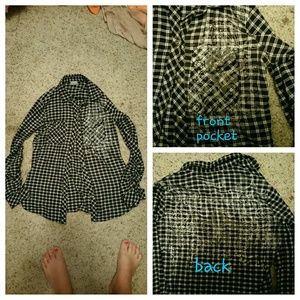Day trip button up