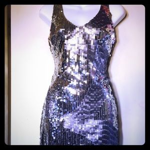 Silver sequence Dress.