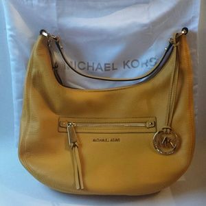 Yellow Michael Kors Handbag