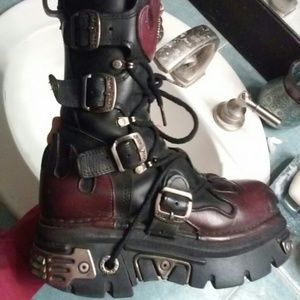 industrial goth boots