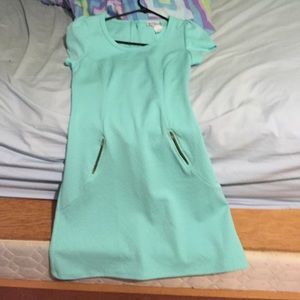 Mint Green fitted dress
