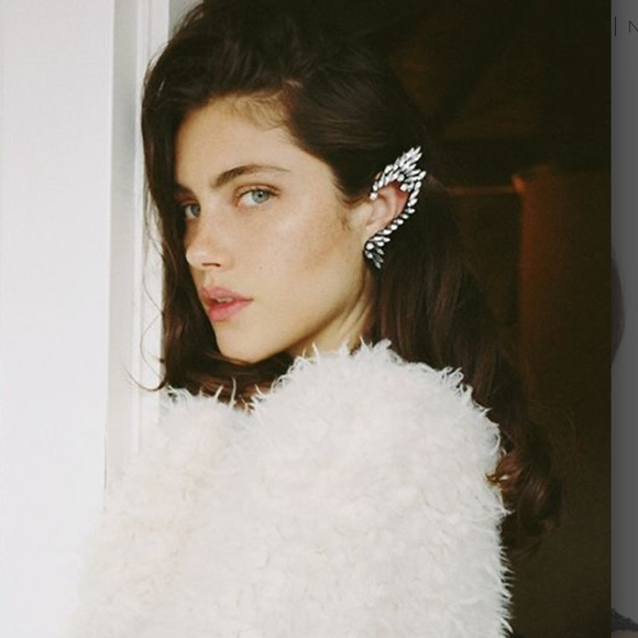 crystal cuff earring