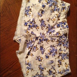 Forever 21 floral shorts