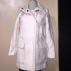 Zara Trafaluc light pink coat.