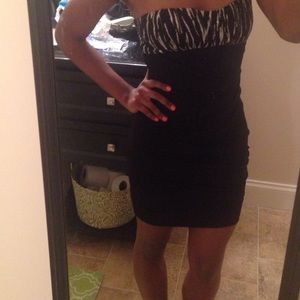 Black bandage Bodycon