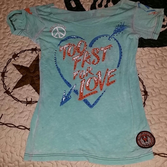 Women's affliction shirt