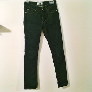 ACNE Hex 5-pocket slim-fit boot cut jeans