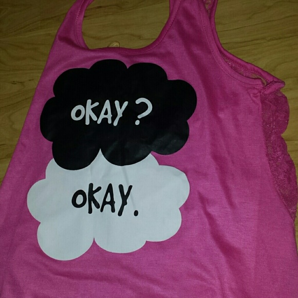 The fault in our stars "okay? Okay." Shirt