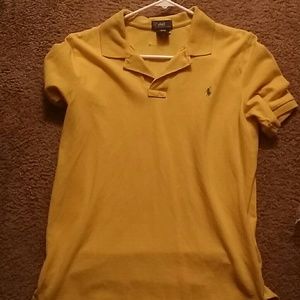 Mustard yellow POLO shirt