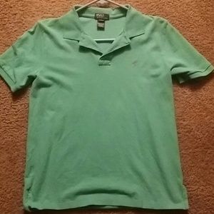 Teal POLO LARGE shirt