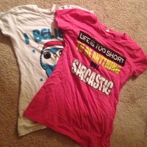 Two shirts