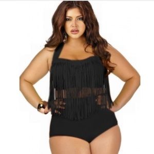 High waist bathing suit