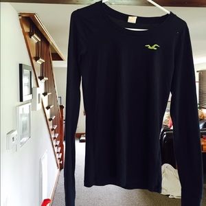 Blue top that is super soft/stylish.