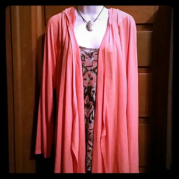 Maurices hooded cardigan. Sz 4x. SOLD