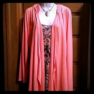 Maurices hooded cardigan. Sz 4x. SOLD