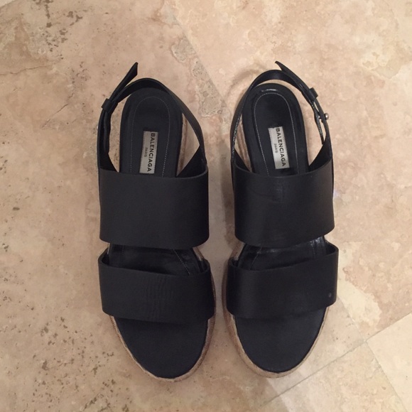 Balenciaga slingback espadrilles