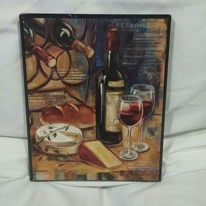 Wall Decor - Wine Painting