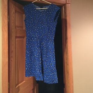 Cheetah Print Blue Dress!