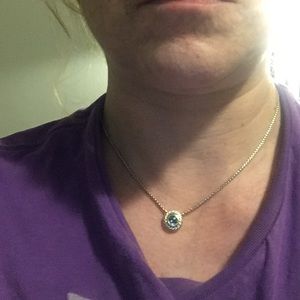 💯Authentic David Yurman Topaz and gold necklace!