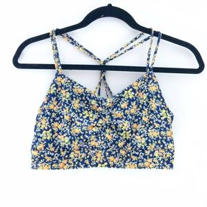 Floral crop top