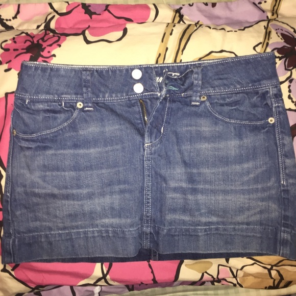 Denim skirt