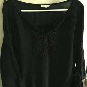 Boho peasant blouse shirt