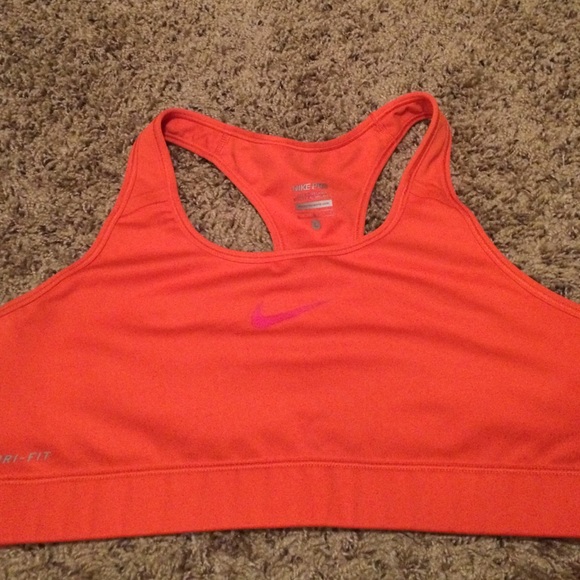 Orange Nike Sports Bra!