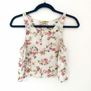 Floral crop top