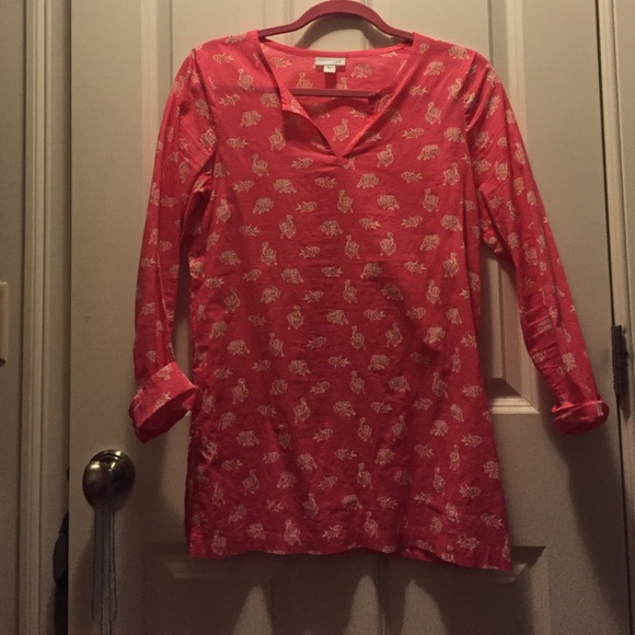 Cute hot pink beach cover up