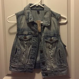 Denim vest
