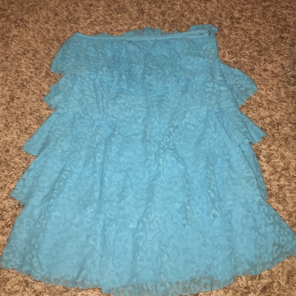 Turquoise cheetah swimsuit cover up