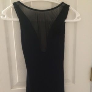 American Apparel black tight dress