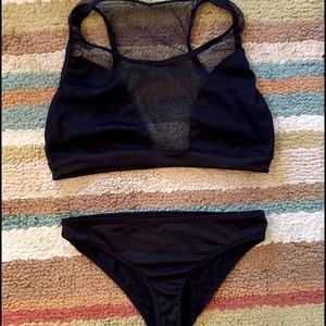 Brand new Sheer 2 piece Bathing Suit