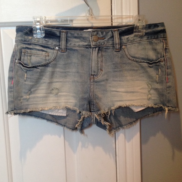 PINK Victoria's Secret Denim - Pink Victoria's Secret light denim shorts