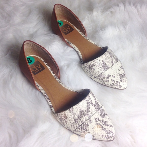 Dolce Vita Shoes - Dolce Vita Python D'Orsay Flats