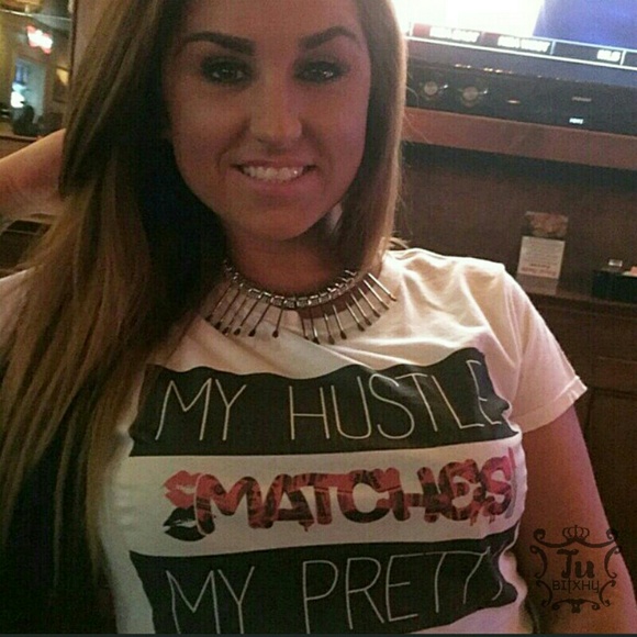 MY HUSTLE MATCHES  MY PRETTY TEE - Picture 2 of 2