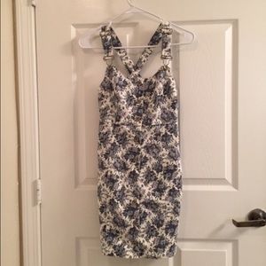 Floral Overall Dress