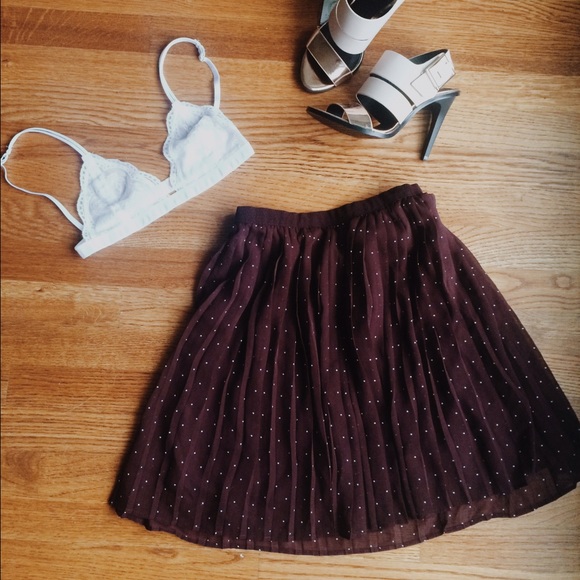 UNIQLO Dresses & Skirts - Chiffon Print Mini Skirt