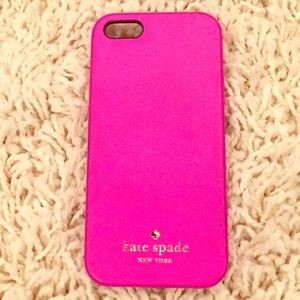 Kate Spade Leather IPhone 5 case
