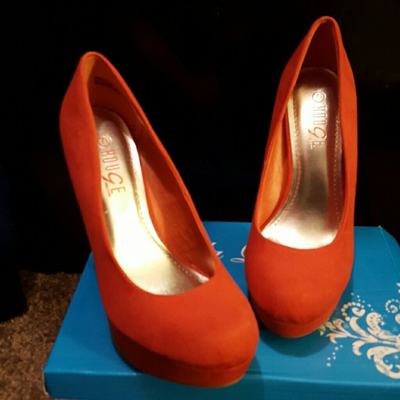 Orange heels