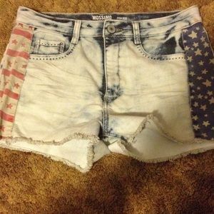 High waisted shorts