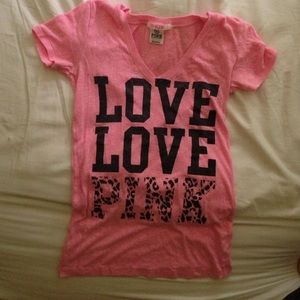 Victoria Secret Pink tee shirt! Xs