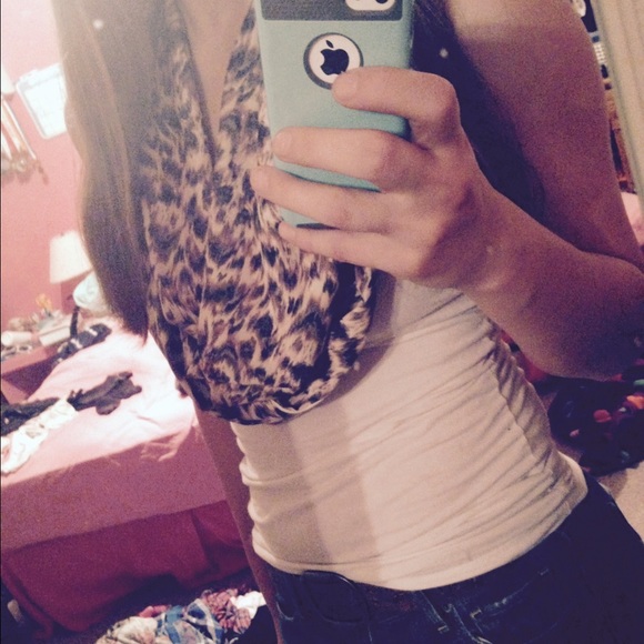 cheetah infinity scarf