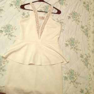 Peplum dress