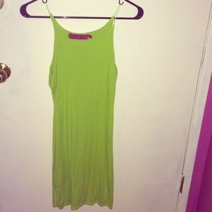 Lime green Bodycon dress 👏🏾