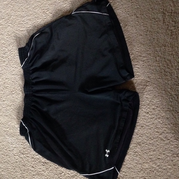 Under Armour shorts.