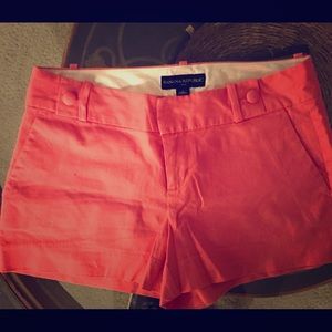 Banana Republic Coral Chino Shorts