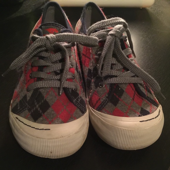 Red / Navy / Gray Argyle Rocket Dogs