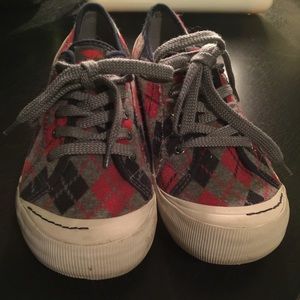 Red / Navy / Gray Argyle Rocket Dogs