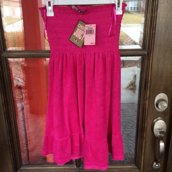 SOLD! NWT JUICY COUTURE Swim Coverup Tube Dress